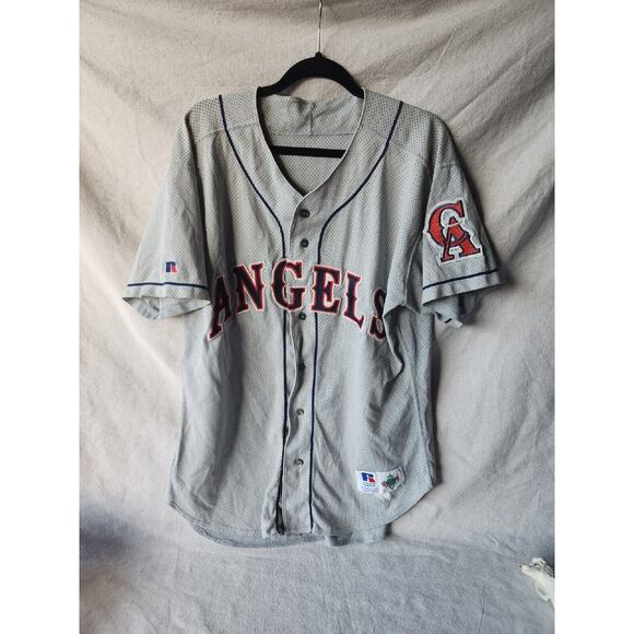Vintage Russell Athletic MLB California Angels Batting Practice Jersey #23 S46 - Picture 2 of 11